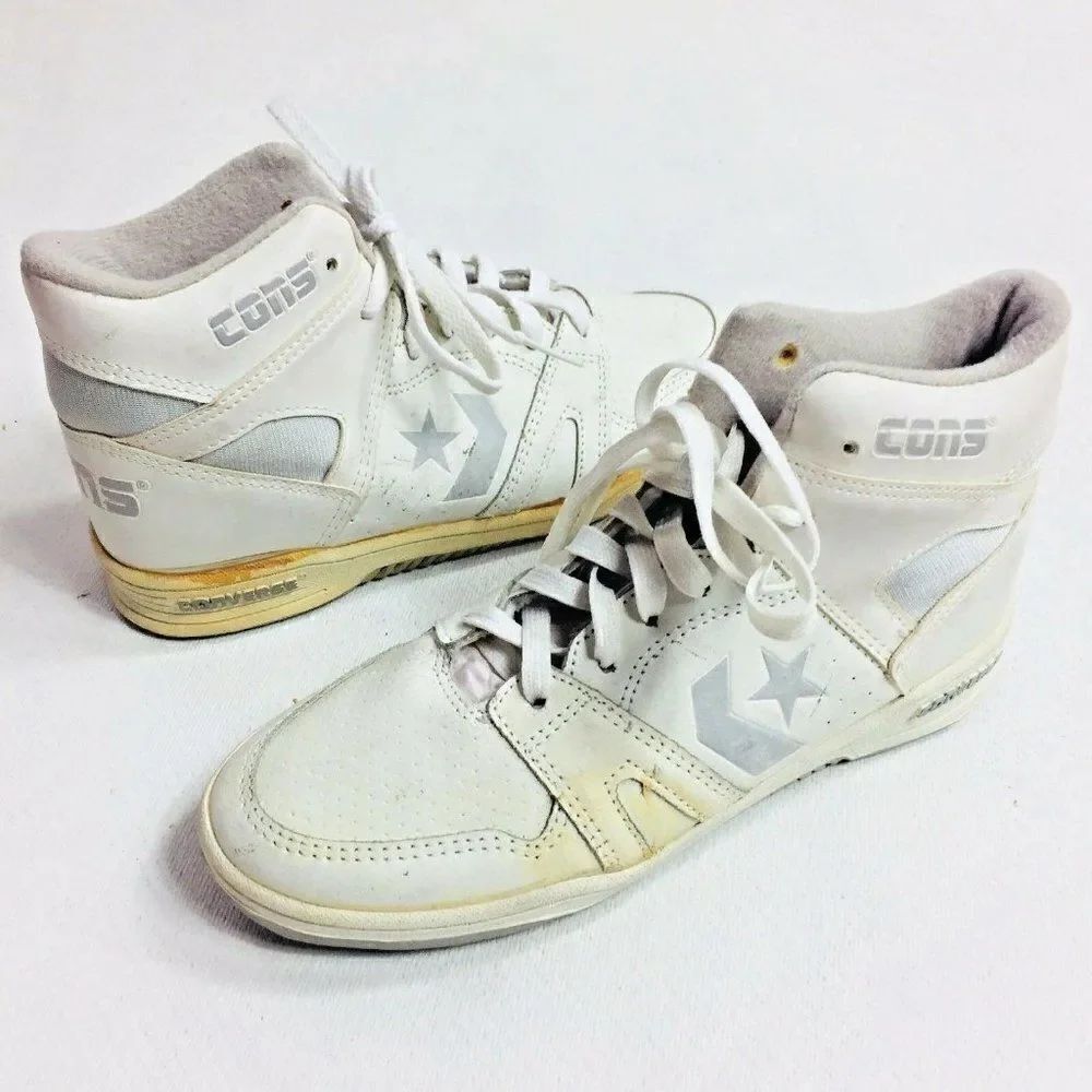 VINTAGE CONVERSE SHOES MENS SIZE 5 HI TOPS